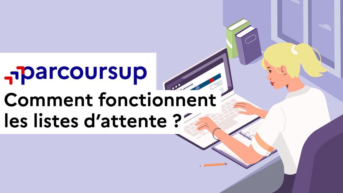 📺 On vous explique en vidéo le fonctionnement des listes d'attente sur #Parcoursup ! 👉 Rassurez-vous, votre position peut évoluer rapidement au début de la phase d'admission.