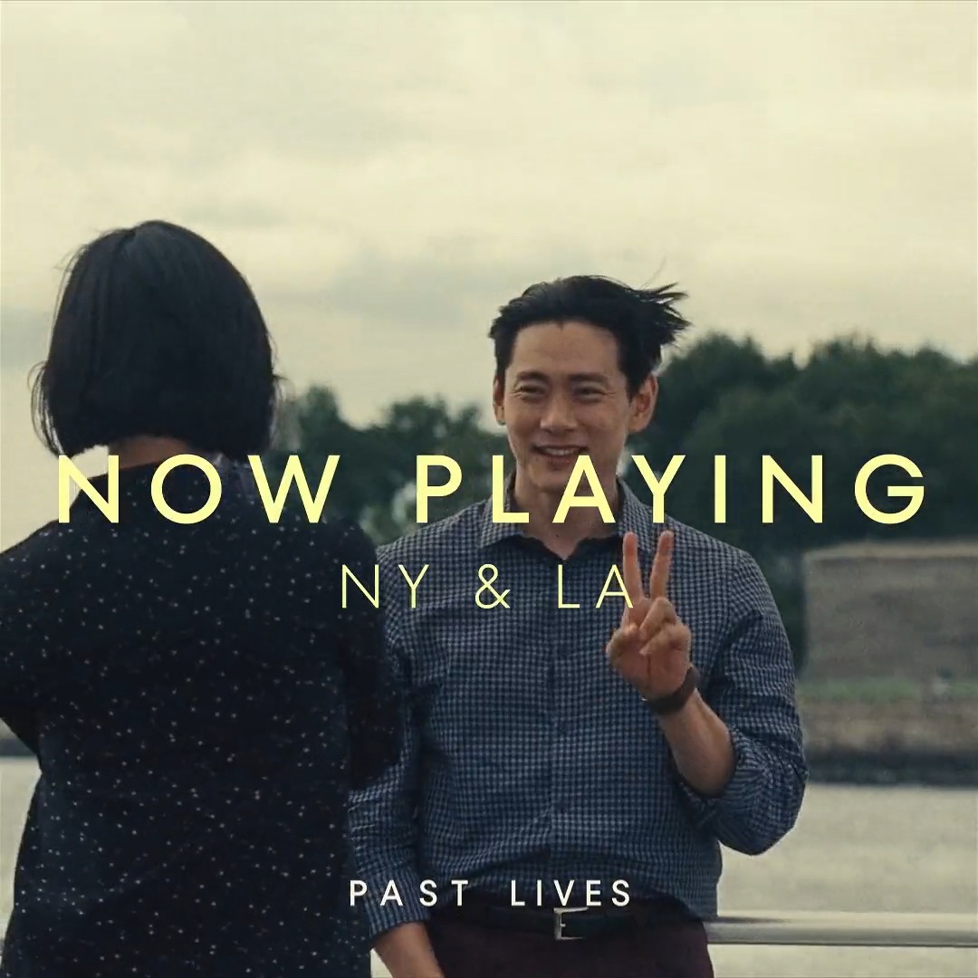 "A love story for all time." (@LATimes) Celine Song's #PastLives starring Greta Lee, Teo Yoo, and John Magaro is officially Certified Fresh and now playing in NY/LA!