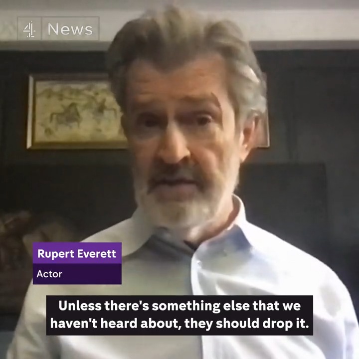 “We are literally like a pack of dogs in a dog park.” Media coverage on Phillip Schofield has been “insane”, actor Rupert Everett tells Minnie Stephenson, adding that the TV presenter's affair is “not our business”.