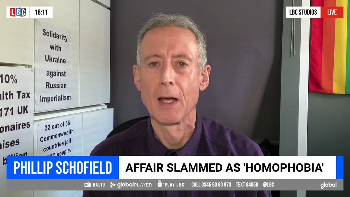 ‘From media coverage you’d think Phillip Schofield was a murderer or a rapist, he did not commit any crime.’ Human rights campaigner Peter Tatchell tells Lewis Goodall that ‘lying is not a crime’.
