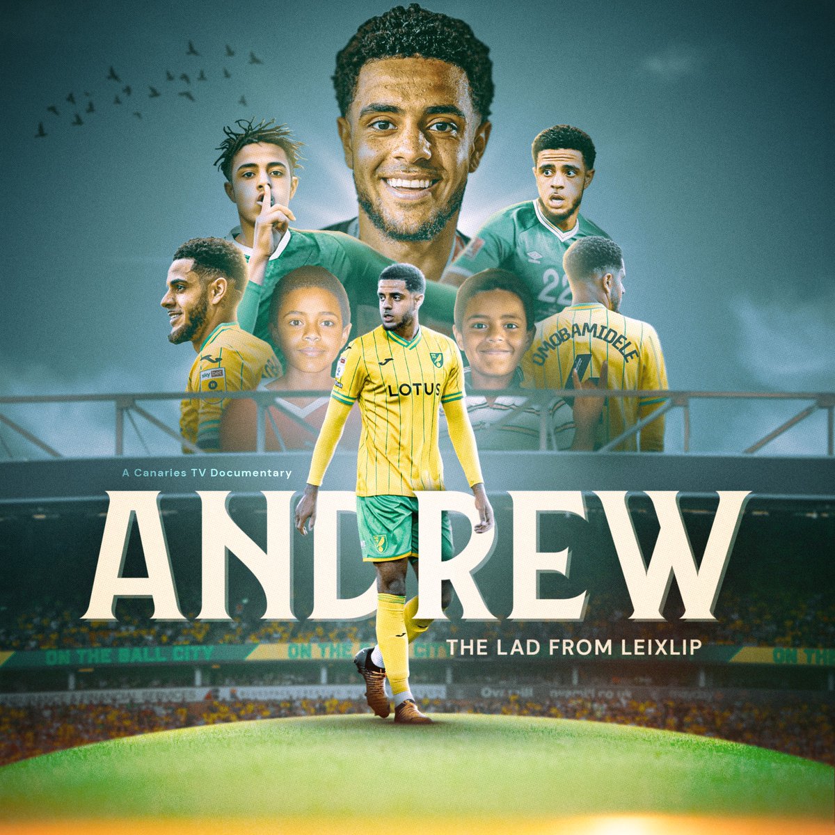 𝙲𝚘𝚖𝚒𝚗𝚐 𝚜𝚘𝚘𝚗... 🍿 'Andrew: The Lad from Leixlip' 🎬 This Canaries TV documentary charts Andrew Omobamidele's football journey from Leixlip United AFC to Norwich City and Ireland Football ⚽️🇮🇪 ☘️ Read more 👇 #NCFC
