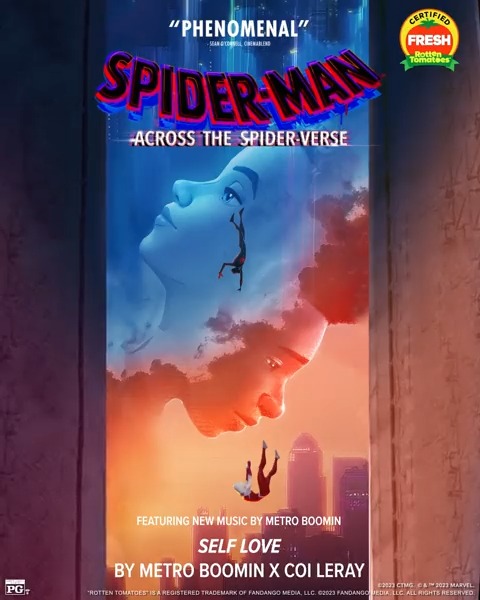 Practice some self-love by taking yourself to see #SpiderVerse – in theaters NOW! Get tickets: