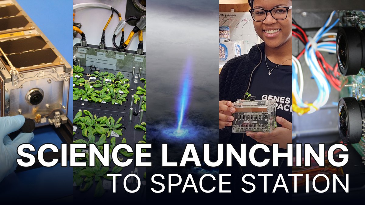 Soon, SpaceX’s #CRS28 Dragon cargo spacecraft is set to launch food, supplies, scientific experiments, & tech demos to the International Space Station. Learn about the science aboard, including plant & genetic studies and satellite projects: