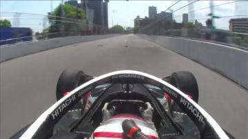 Downtown Detroit Views 🤩 Take a lap with Josef Newgarden at the #DetroitGP. #INDYCAR // Detroit Grand Prix