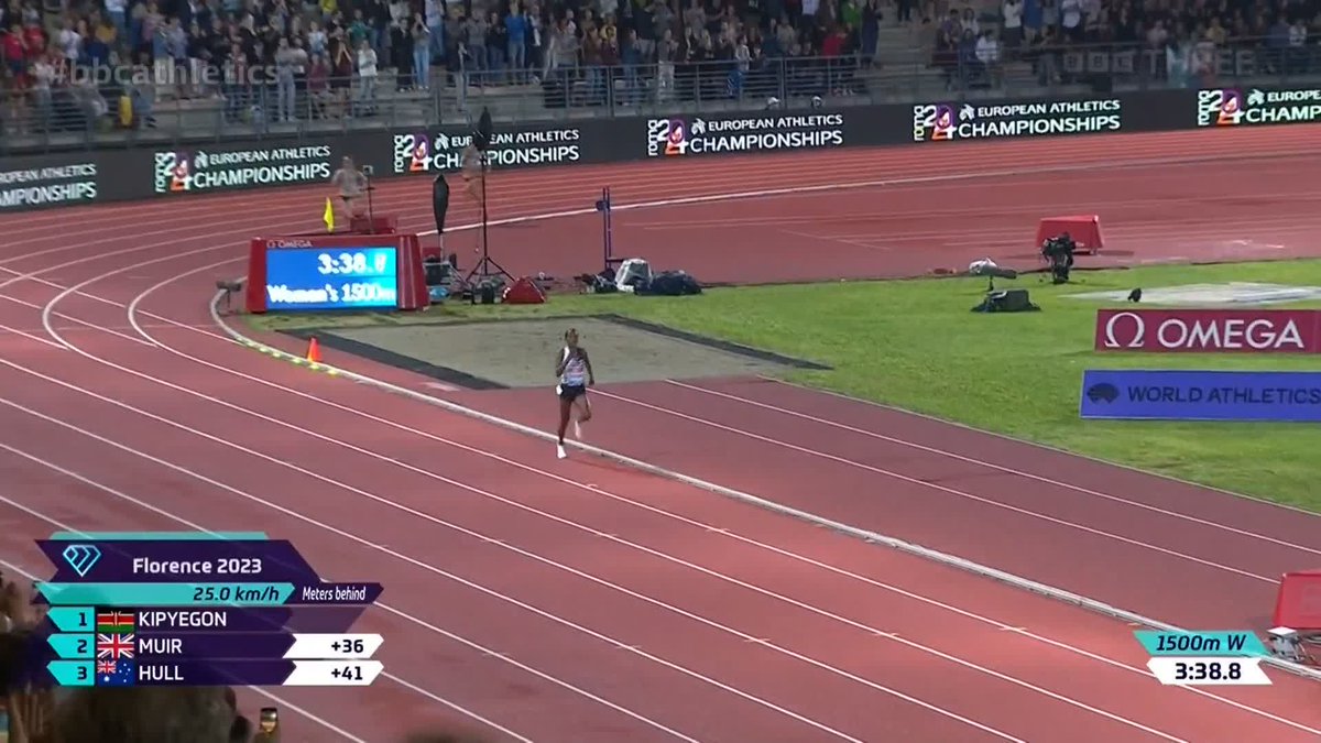🚨 NEW WORLD RECORD! 🚨 Faith Kipyegon has smashed the women's 1500m world record at the Diamond League in Florence! Sit back and enjoy. Watch on @BBCThree and BBC iPlayer #BBCAthletics