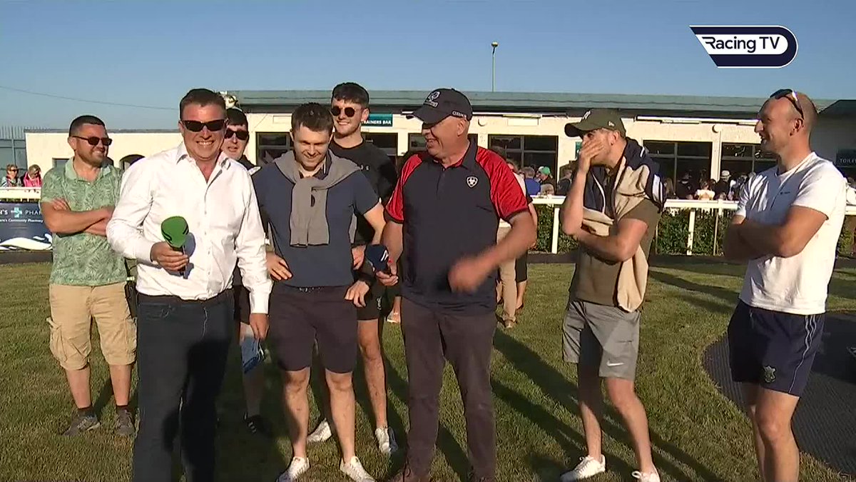 🗣 "Willie who?!" Good post-race interview this evening from Tramore Racecourse 🤣🤣 Martin Hassett kevinoryan