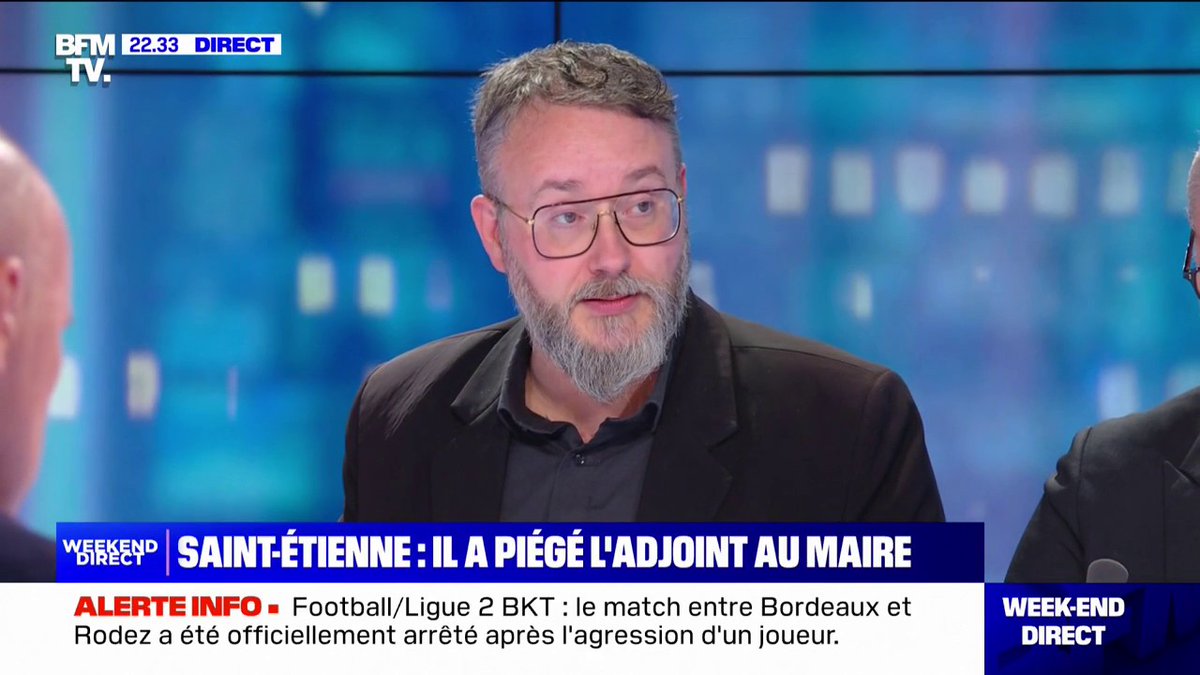 💬 "C'est moi qui ai contacté l'escort boy via un site gay" ➡ Gilles Rossary-Lenglet, auteur de la sextape au cœur d'un chantage à la mairie de Saint-Etienne, témoigne sur BFMTV