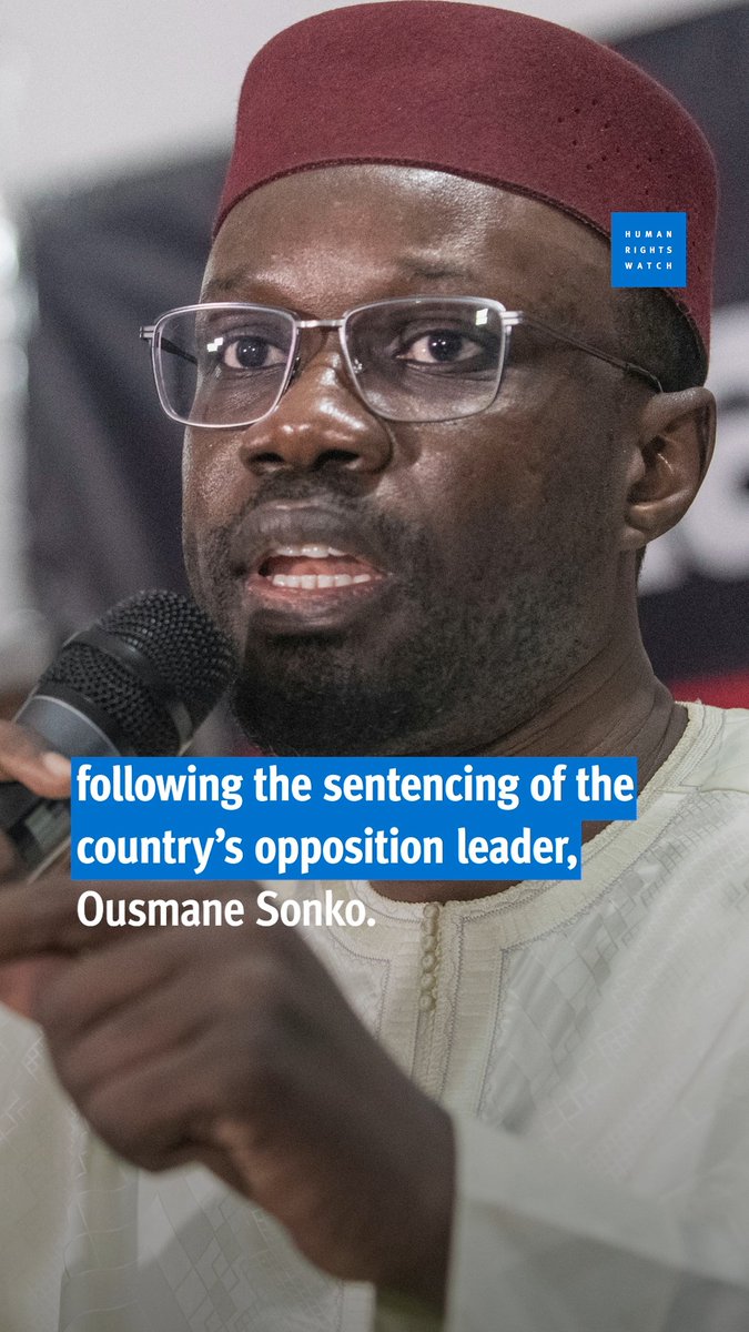 Protests have broken out in Senegal following the sentencing of opposition leader Ousmane Sonko. Security forces have responded to protesters by firing tear gas and blocking access to social media.