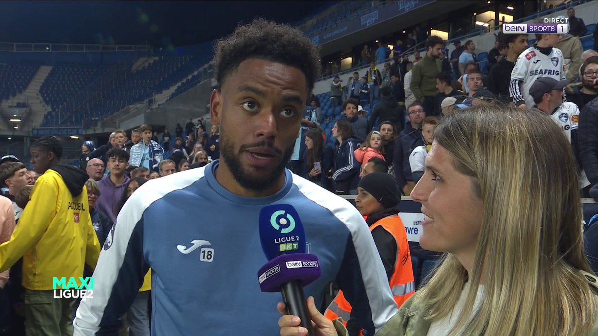 [📺LIVE] ⚽️ #Ligue2BKT 🎙 Christopher Operi (Havre Athletic Club ⚽️) : "Si on est là ce n'est pas pour rien"