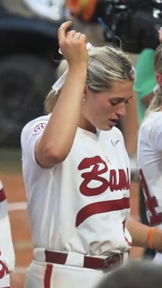 Time flies 🥺 Thanks for the memories, Montana Fouts! #WCWS x Alabama Softball
