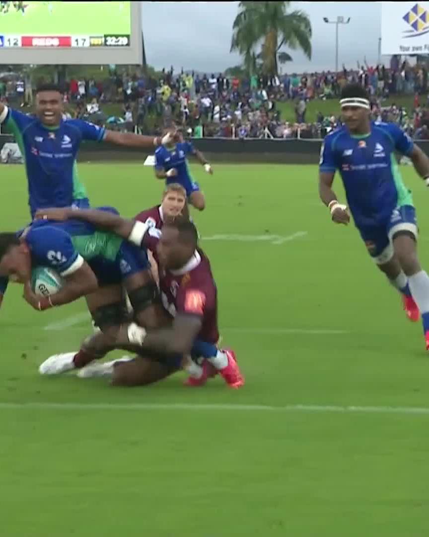 A perfect bounce 👌 #DRUvRED #SuperRugbyPacific