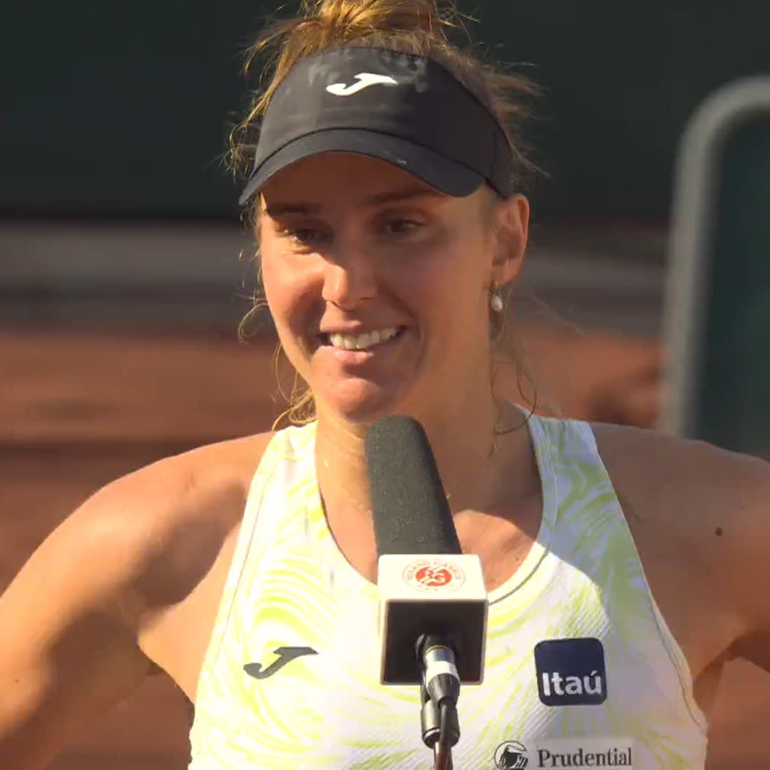 Brazil, represent 🇧🇷💪 #RolandGarros