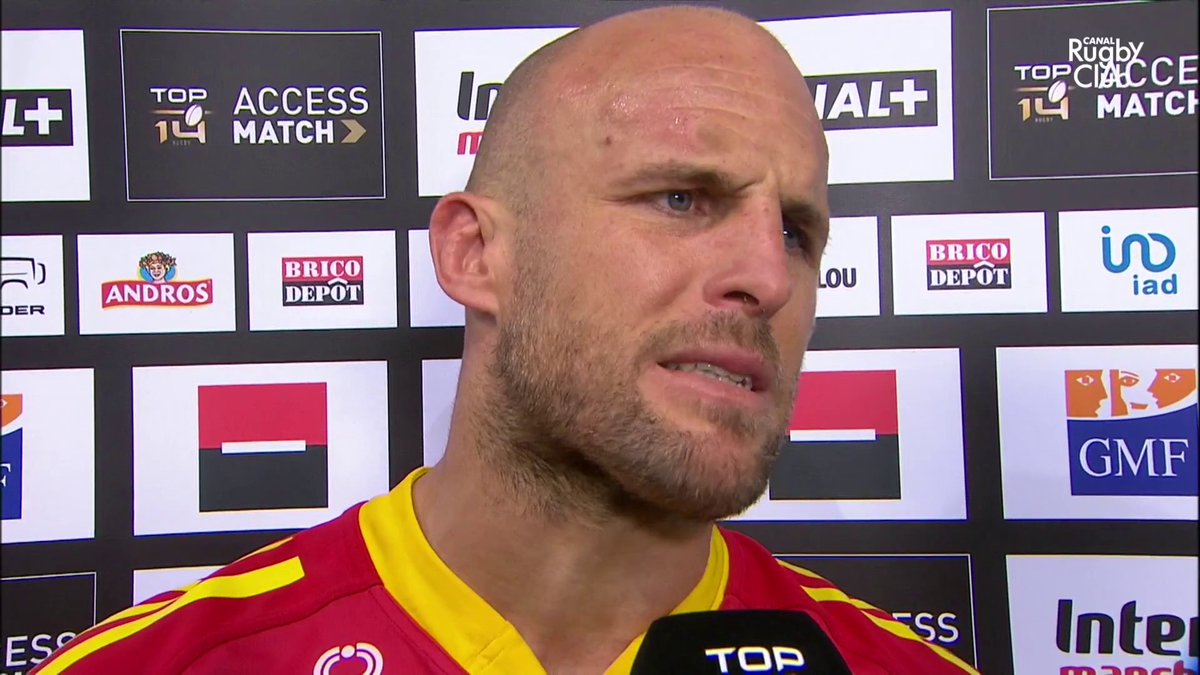 "On aurait pas dû le faire ce match !" Malgré le soulagement du maintien, Mathieu Acebes voit plus loin pour l'USAP 🗣️ #FCGUSAP | #TOP14AccessMatch