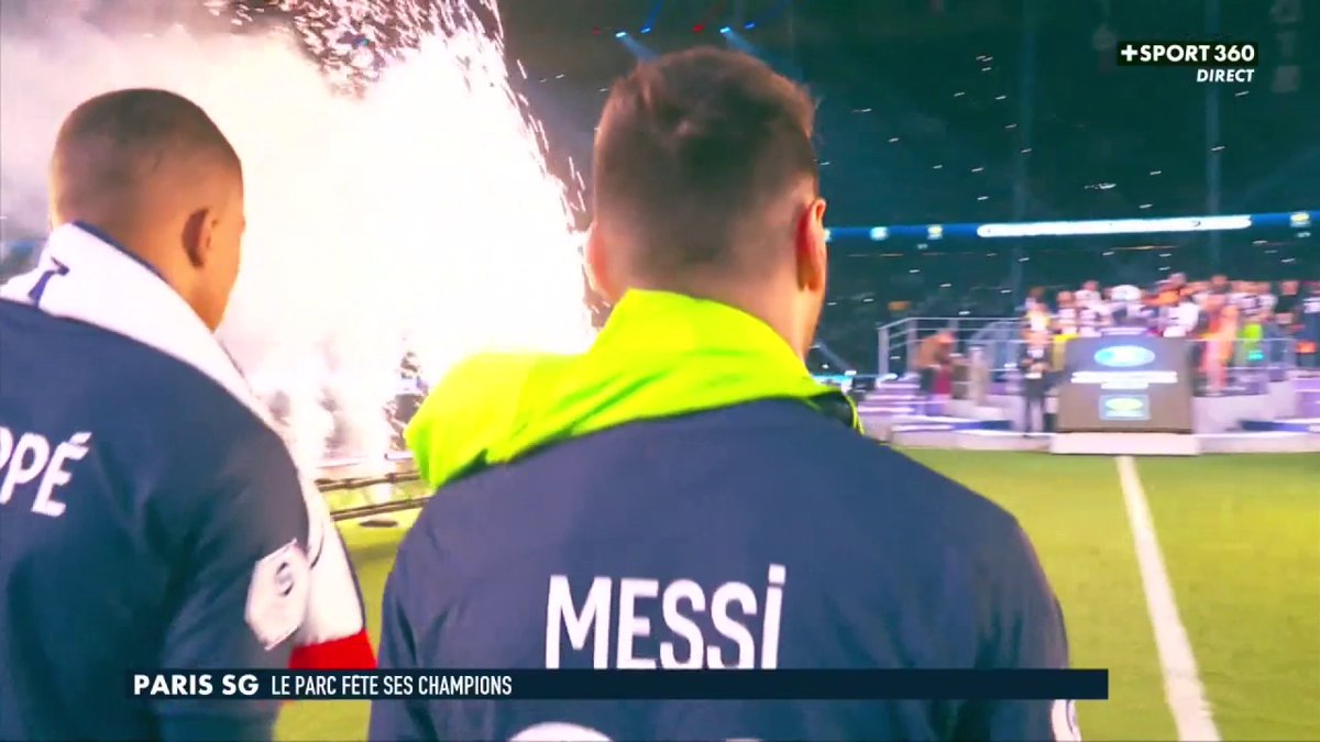 La bronca du Parc aussi pour Leo Messi. 🎥 CANAL+ Foot