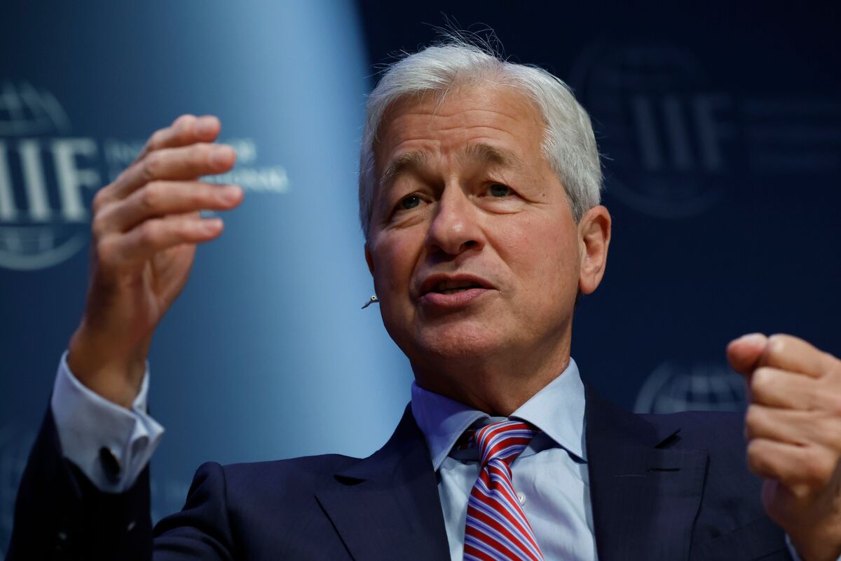 "We're here. We're going to support the Chinese people, the Chinese government." Jamie Dimon says JPMorgan will remain in China through good and bad times. More here