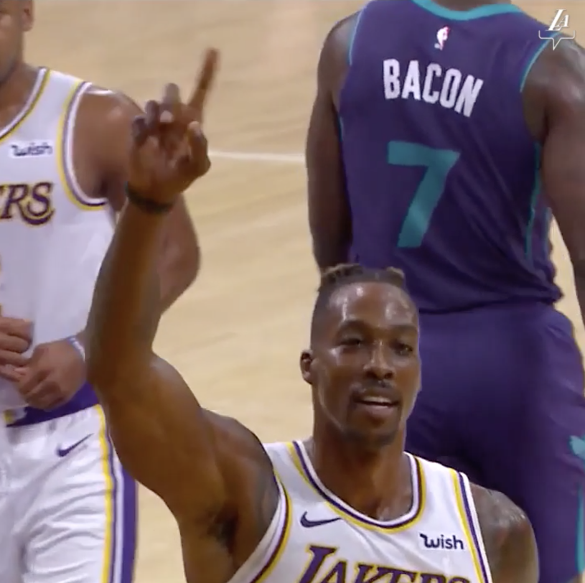 respect to marc gasol, but 2020 dwight howard was a different beast