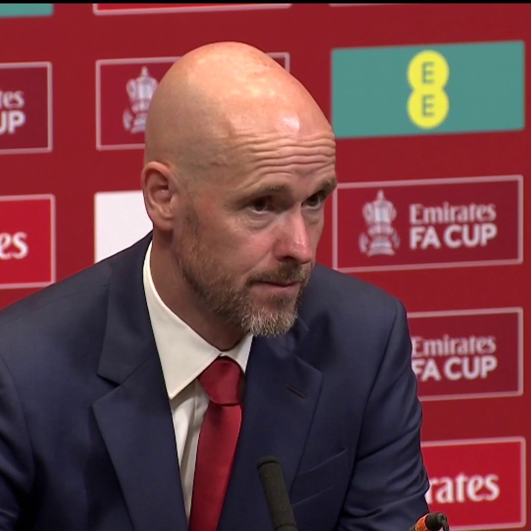 "We fought back, I think we are the only team in the world capable of fighting back against Manchester City!" Manchester United boss Erik ten Hag says the 'hurt' of losing the FA Cup final will provide motivation for his team 🔴