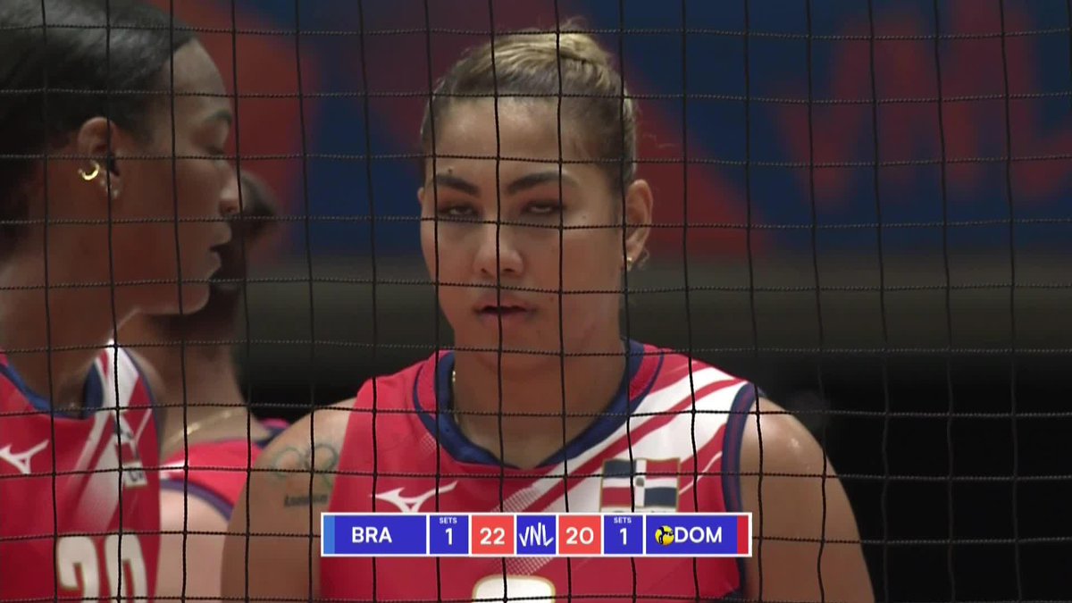 Brazil 🇧🇷 🆚 🇩🇴 Dominican Republic Ana Cristina &amp; Team 🇧🇷 climbed to 2nd place in the #VNL2023 standings after a 3-1 victory over 🇩🇴. 📺 Watch the full match replay on ⏰ Full schedule: 🏐 #VNL2023 #volleyball #VNL