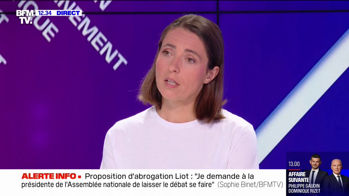 Sophie Binet (Sophie Binet): "Il n'y a pas de pire ennemi pour le monde du travail que le Rassemblement national"