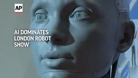 Meet Ameca, the AI-powered robot who uses OpenAI’s ChatGPT to respond to any question you might have. She was among hundreds of robots on display this week at the International Conference on Robotics and Automation, or ICRA.