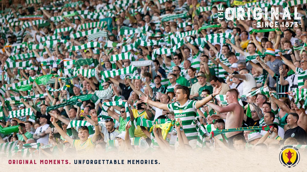 Take two minutes out of your Sunday to watch Celtic Football Club's fans belting out 'You'll Never Walk Alone' at BH Hold yesterday 🎶 #ScottishCupFinal