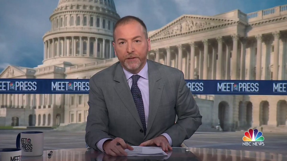 Today we close our show with an announcement from Chuck Todd: "While today is not my final show, this will be my final summer here at Meet the Press. ... I am really proud of what this team and I have built over the last decade."