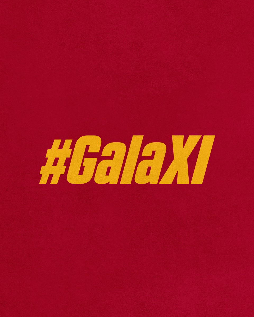 Fenerbahçe karşısında ilk 11'imiz! #GalaXI #GSvFB 👇