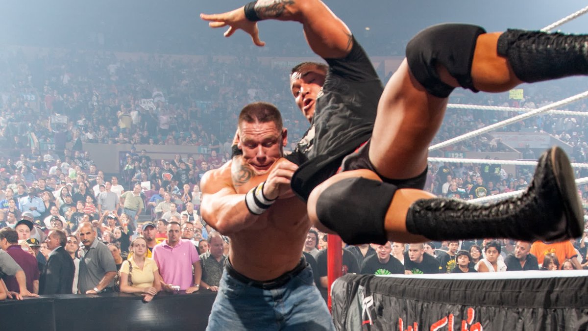 In honor of the 20-year anniversary of the first RKO, look back at the 20 BEST ones from Randy Orton!