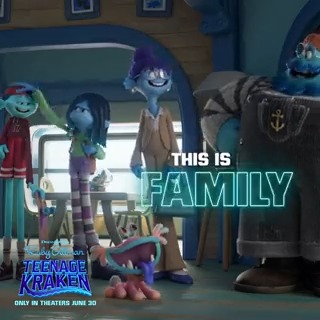 my family is complicated. not just because of the secret kraken thing but also because they're just... different. Ruby Gillman #TeenageKrakenMovie swims into theaters June 30.