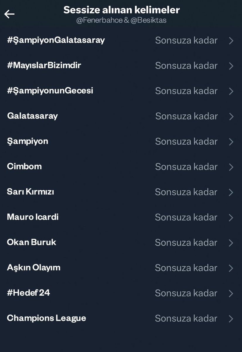 😉 Bizim için bu senenin özeti: Sessize aldığınız kelimeler... 💛❤️ #ŞampiyonunGecesi