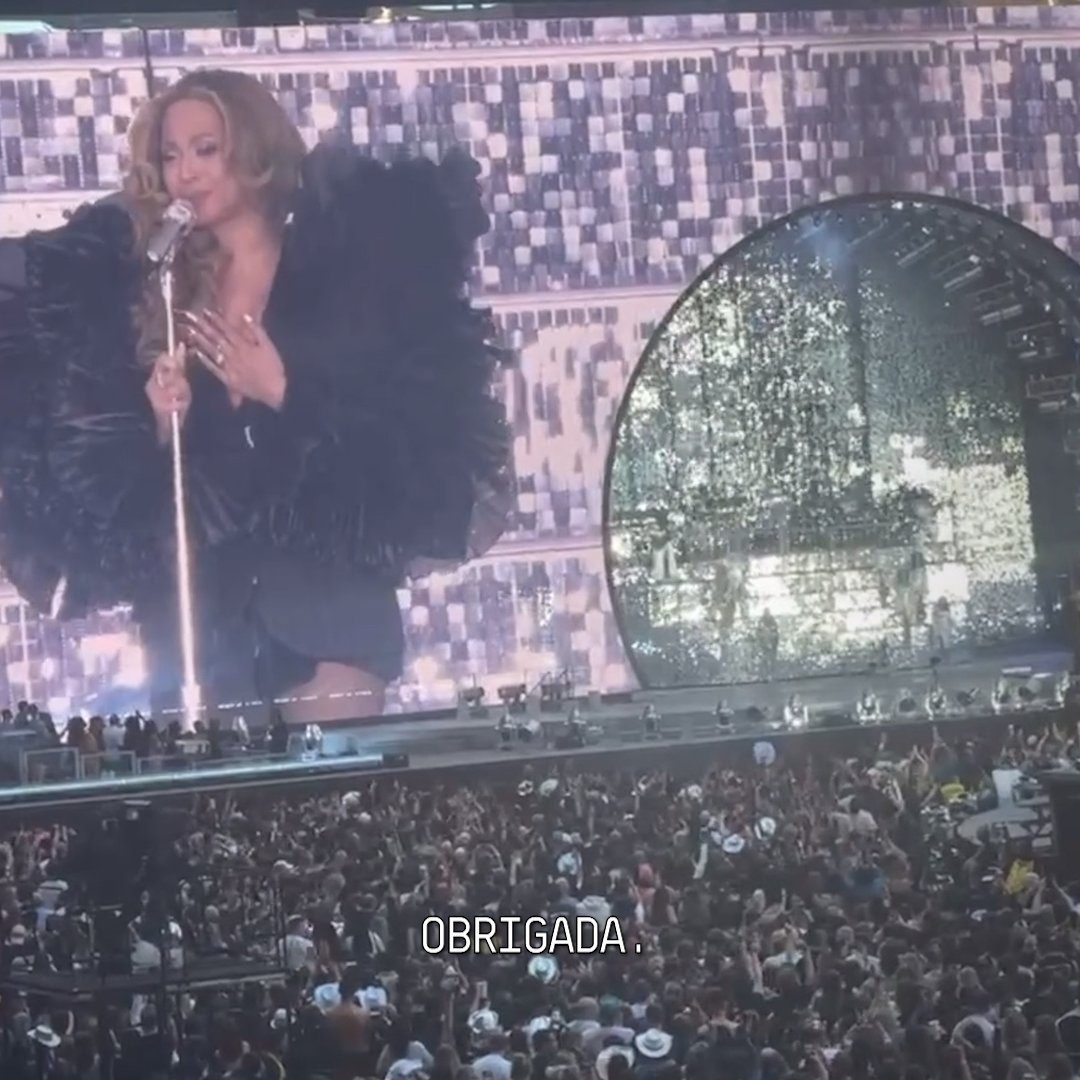 "I want to thank you guys for giving me so much love, this is my fifth show here. So grateful. Thank you for your loyalty. This is my dream, and I worked so hard." -Beyoncé tonight in London #RENAISSANCEWorldTour