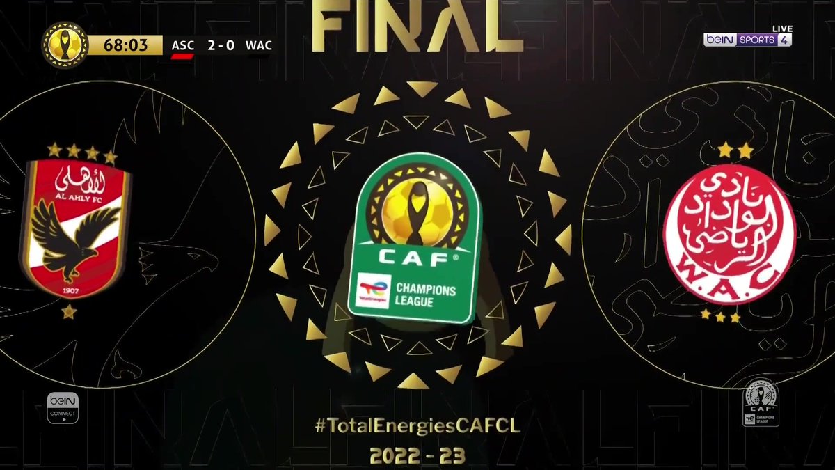 ⚽️🔥 تصويبة عطية الله تصطدم بالقائم (فرصة خطيرة جداً للوداد)! #الاهلي | #الوداد | #دوري_أبطال_إفريقيا #TotalEnergiesCAFCL | #beINFINAL