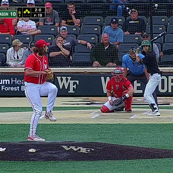 George Mason walks it off and will face No. 1 seed Wake Forest in the Regional Final 😮 George Mason Baseball
