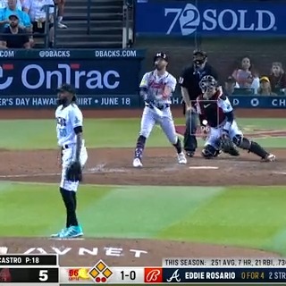 Two outs in the 9th, bases loaded, cue Eddie Rosario's music.