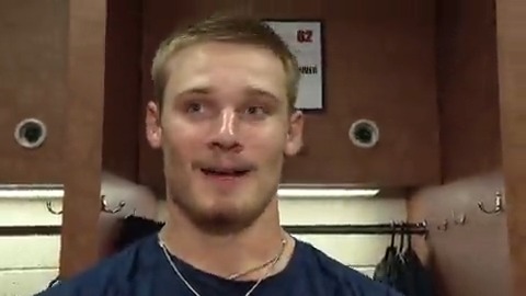 “It was pretty freakin’ cool.” AJ Smith-Shawver reacts to his MLB debut and being in the dugout when Eddie hit the grand slam.