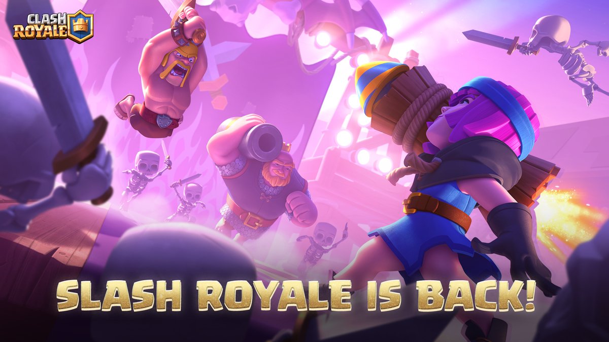 ⚡ LET THE SLASH ROYALE BEGIN! ⚡ And get ready for Evolution 🤘
