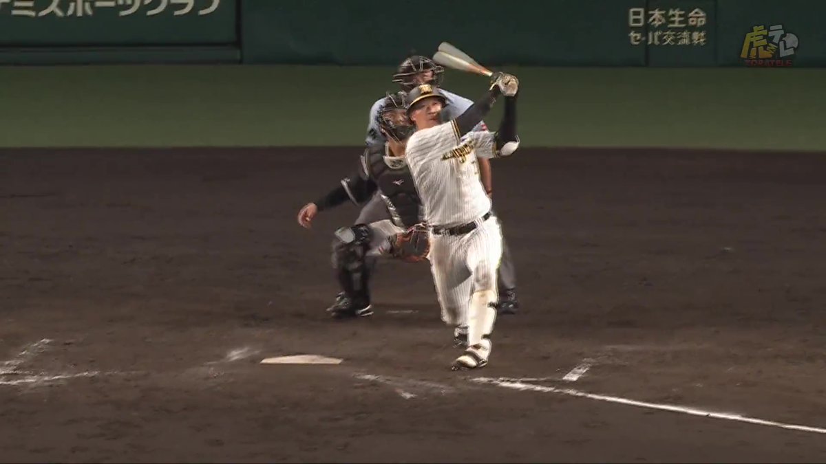 まさに起死回生!5回裏、大山悠輔選手がレフト第7号逆転スリーランホームラン! #hanshin #虎テレ #阪神タイガース #ARE