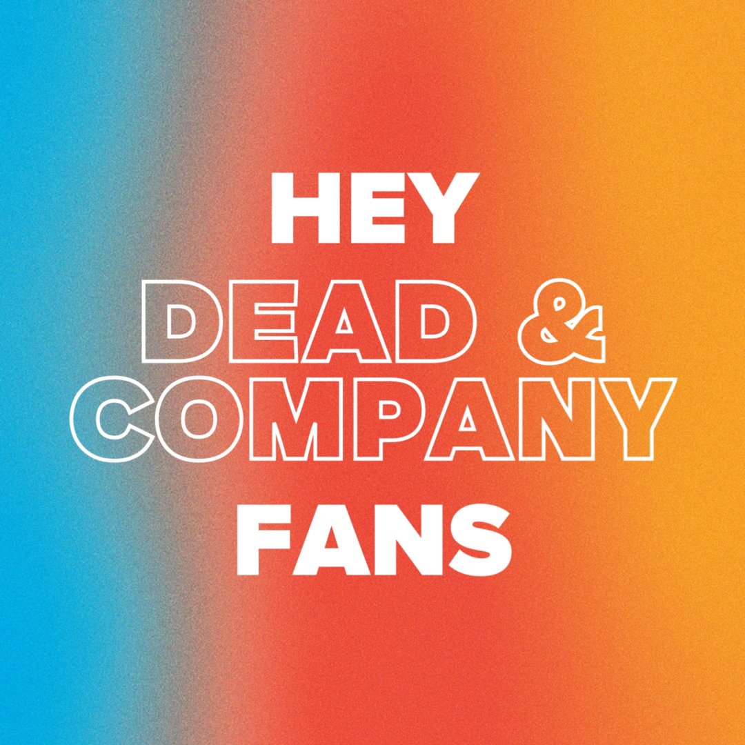 ATTENTION ‼️ We are expecting large crowds for Dead &amp; Company with heavy concert traffic 🚨Arrive Early ⏰Times: 1PM - Early Parking 3PM– Parking 5:30PM – Gates 7PM – Show 🎟Download Your Tickets At Home 👜Know The Bag Policy ⏩To see all of our policies: