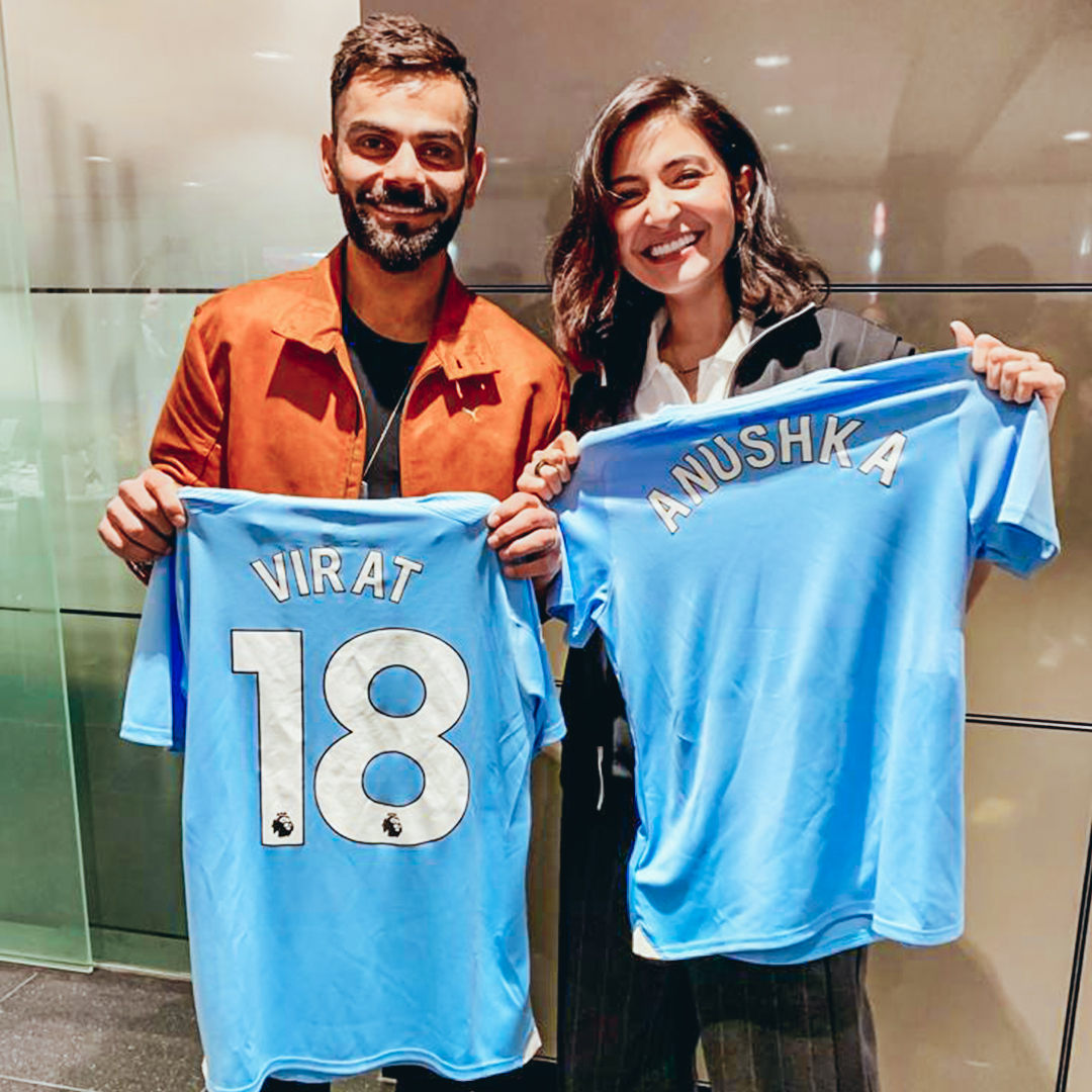 Look who joined us for the #FACup final! 👀 Virat Kohli and Anushka Sharma were cheering us on at Wembley this weekend 🙌