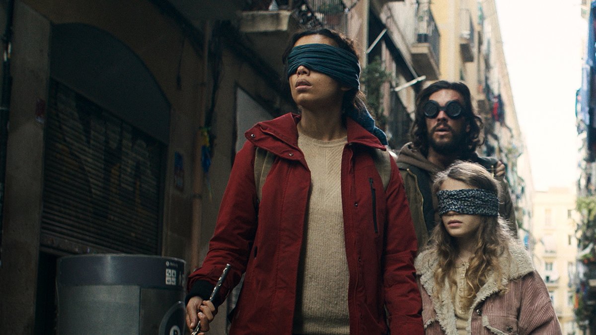 From the producers of Bird Box, comes a new fight for survival. Mario Casas, Georgina Campbell, Diego Calva, and Leonardo Sbaraglia star in Bird Box Barcelona, premiering July 14.