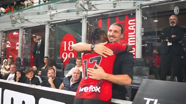 #MilanVerona: a fitting send-off 😍 #SempreMilan Brought to you by Skrill
