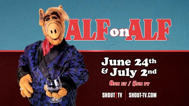 Celebrate #WorldUFODay 🛸 in style with your pal @ALFForReal! ALF ON ALF airs June 24 and July 2 at 8PM ET / 5PM PT and features 4 fan-favorite episodes with brand-new commentary and trivia from ALF and series co-creator Tom Patchett.
