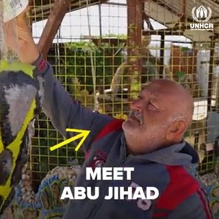 Meet Abu Jihad, a Syrian refugee who is giving discarded plastic a second life! This #WorldEnvironmentDay, we acknowledge the important role refugees are playing in the fight against climate change. ♻️ #BeatPlasticPollution