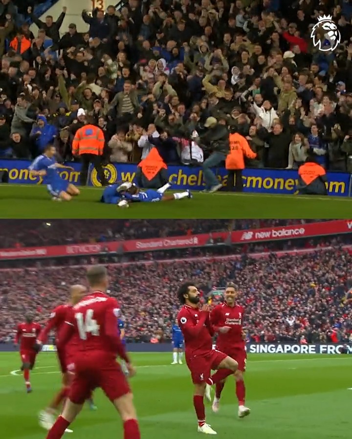 Two sumptuous strikes 😍 Which is better? 🤔 Michael Essien® | Mohamed Salah