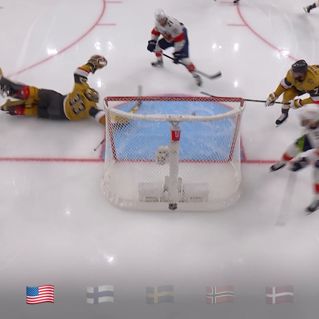 The Adin Hill save heard around the world. 🌏 #StanleyCup (via IG/nhleurope)