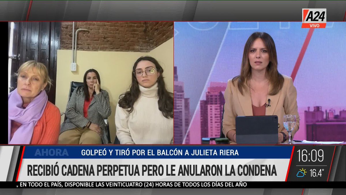 🚨 Femicidio de Julieta Riera: el asesino recibió cadena perpetua pero se la anularon El femicida es hijo de una jueza. 🗣️ @soledadlargui 👉 Seguí en #QuéHayQueHacer 📺