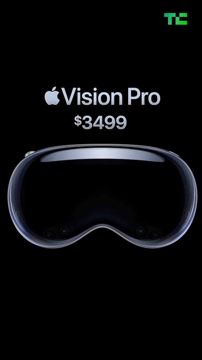 After a reported 7 years of development, Apple’s AR headset is finally here. The device will be available early next year and will cost $3,499. Learn more about the headset here 👉 #WWDC23