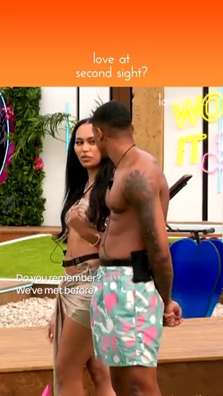 Tyrique's going through that brain archive real quick rn 😳 #LoveIsland