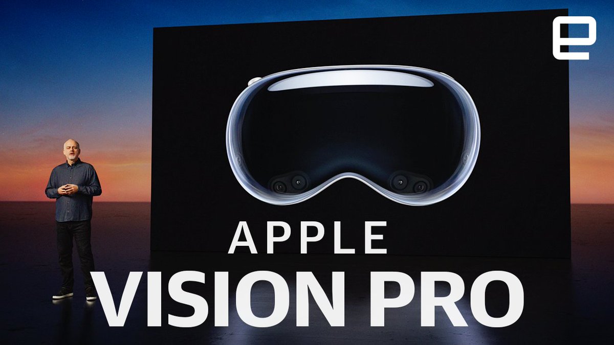 Apple Vision Pro announcement at #WWDC23 in 6 minutes
