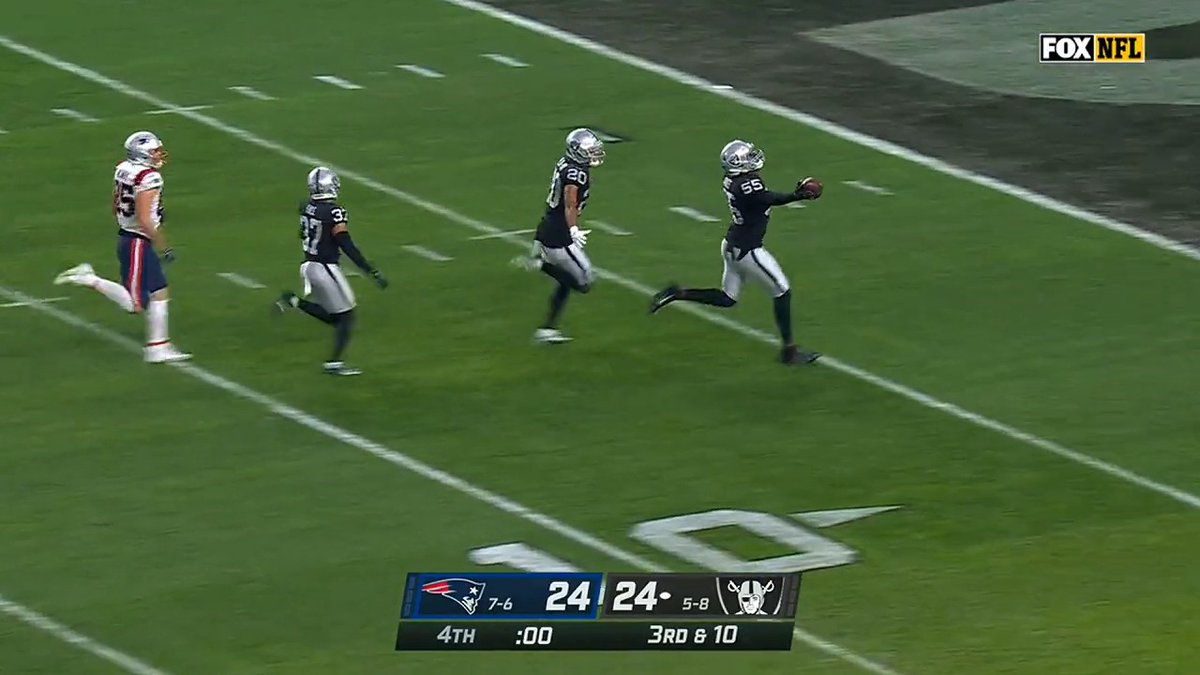True or false… Was the New England Patriots vs. Las Vegas Raiders the wildest game ending of 2022? 🤯